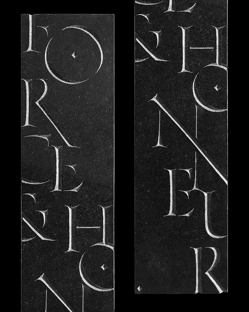 Plaques de maison et signalétique sur mesure par un artisan graveur sur pierre