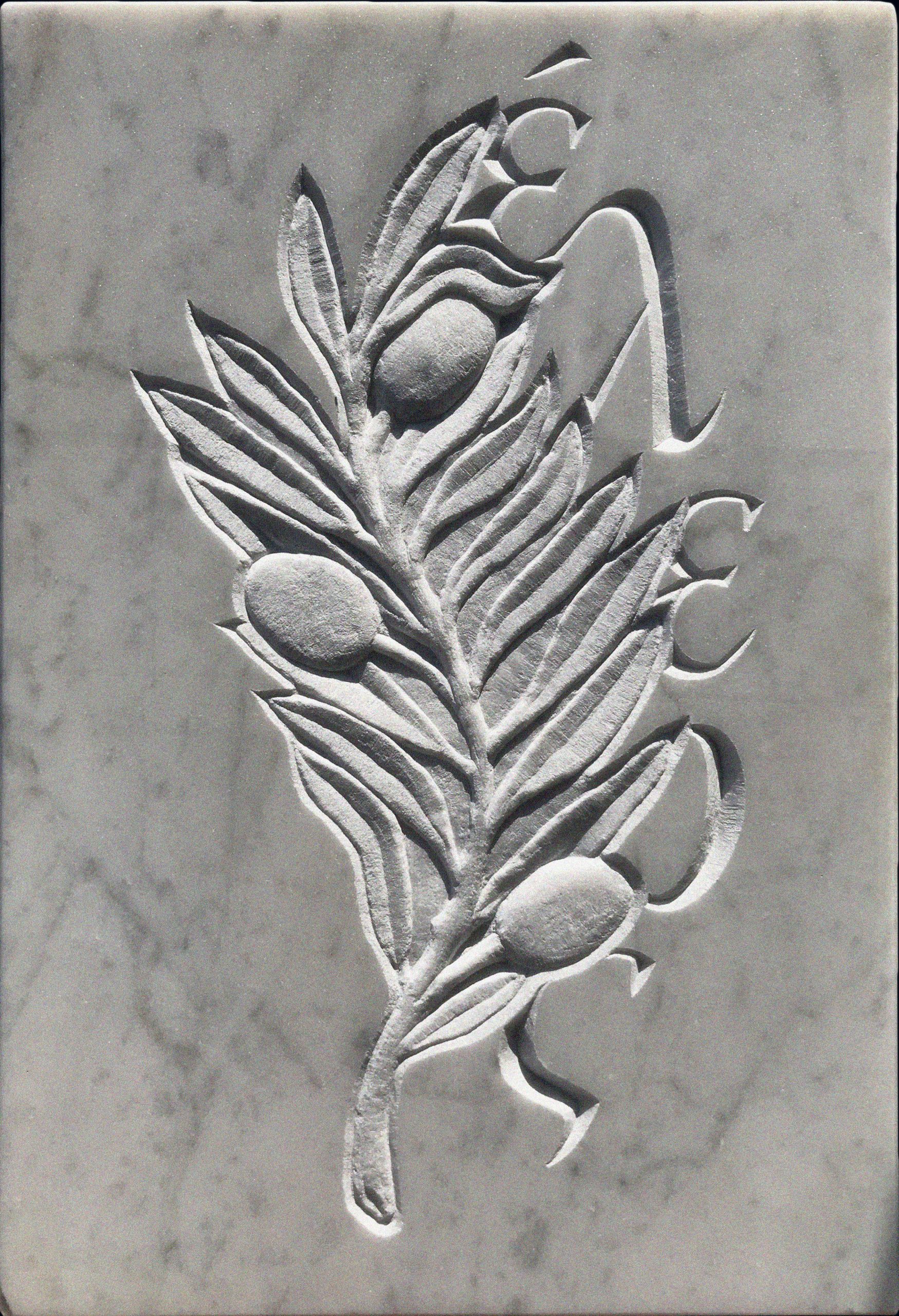 Art sacré et gravure de lettres et bas relief sur mesure par un graveur sur pierre traditionnel