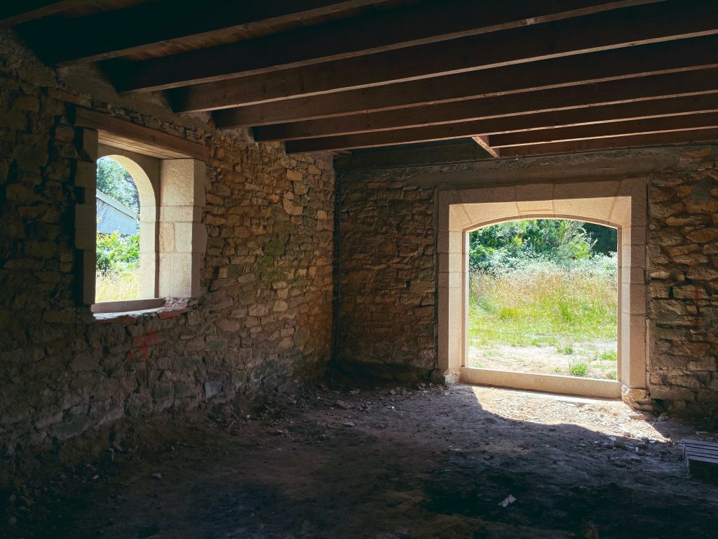 Ouvertures en pierre de taille (granite)